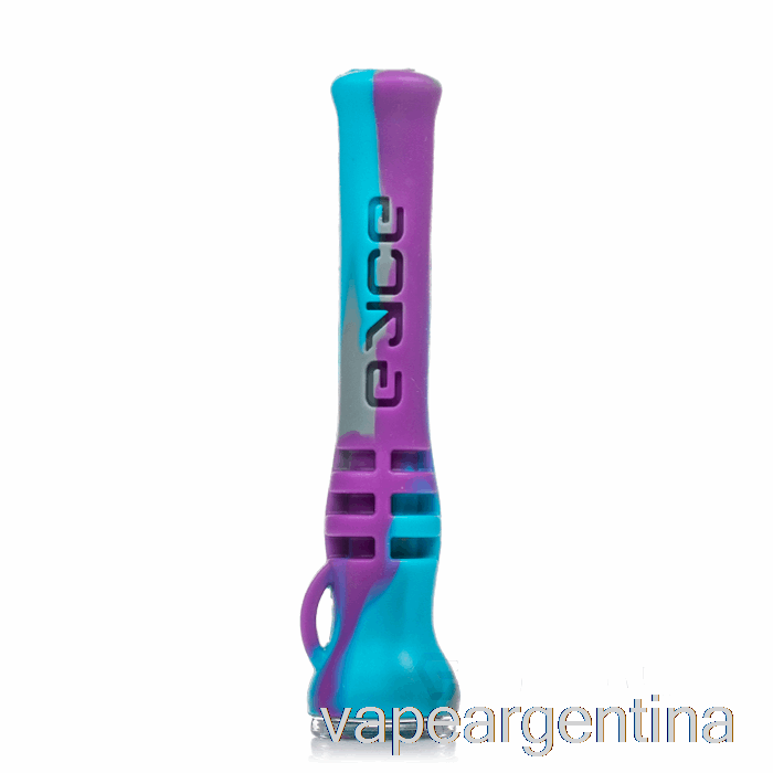 Eyce Shorty Silicona Chillum Mermaidpur (azul/gris/morado) Vape Argentina